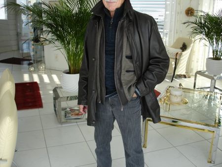 Herren Leder Jacke Herbst/Winter d`braun